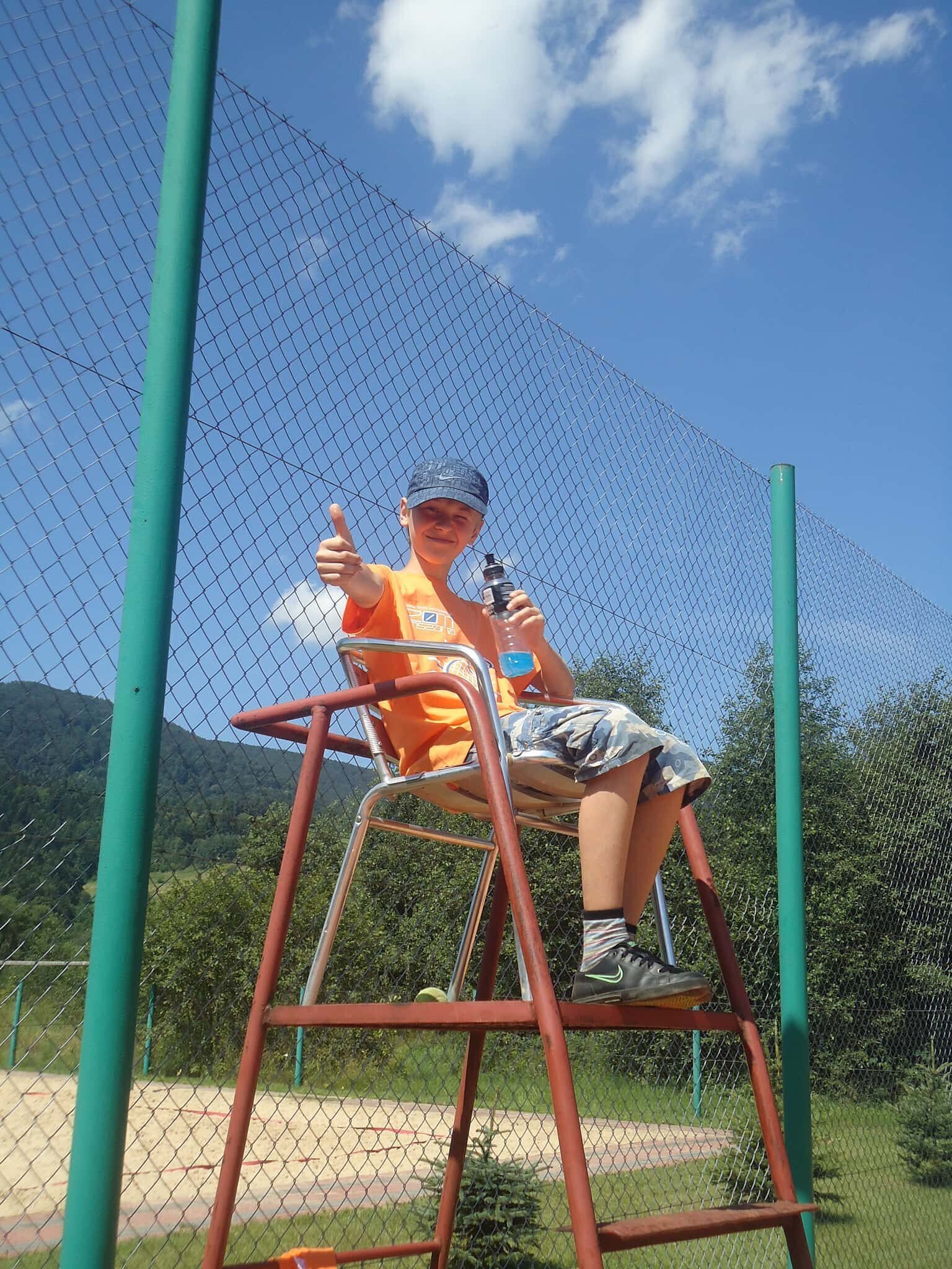 zdjęcie z galerii „MSZANA T1” — szkoła tenisa ziemnego / nauka tenisa / treningi / turnieje / obozy — Sosnowiecka Szkoła Tenisa Ziemnego — korty tenisowe przy al. Mireckiego 4 w So
